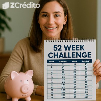 Build better money habits with the 52 Week Challenge, an easy way to turn small steps into big savings. 52 Week Challenge